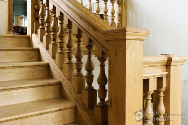 Фото - Чем покрасить деревянную лестницу — покраска деревянной лестницы