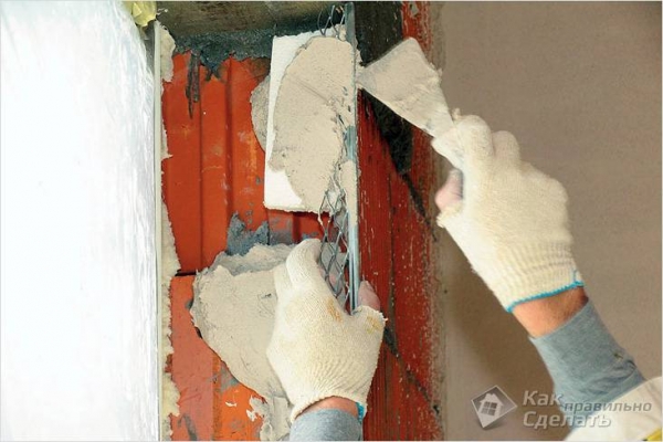Фото - Как штукатурить углы стен — оштукатуривание углов